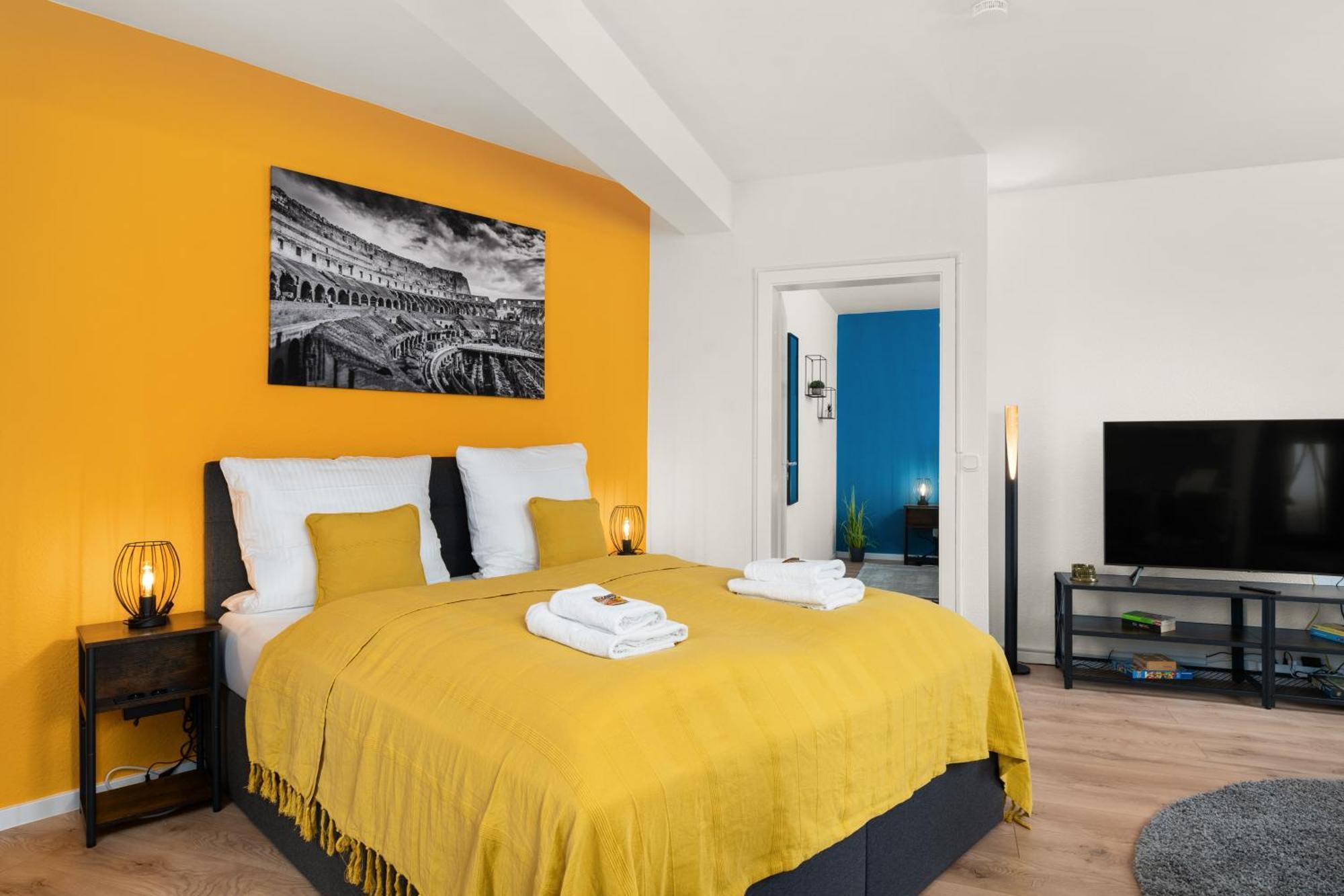 Free Living - City Design Apartments, Zentrum, Outlet, Balkon, Kueche ウォルフスブルク エクステリア 写真