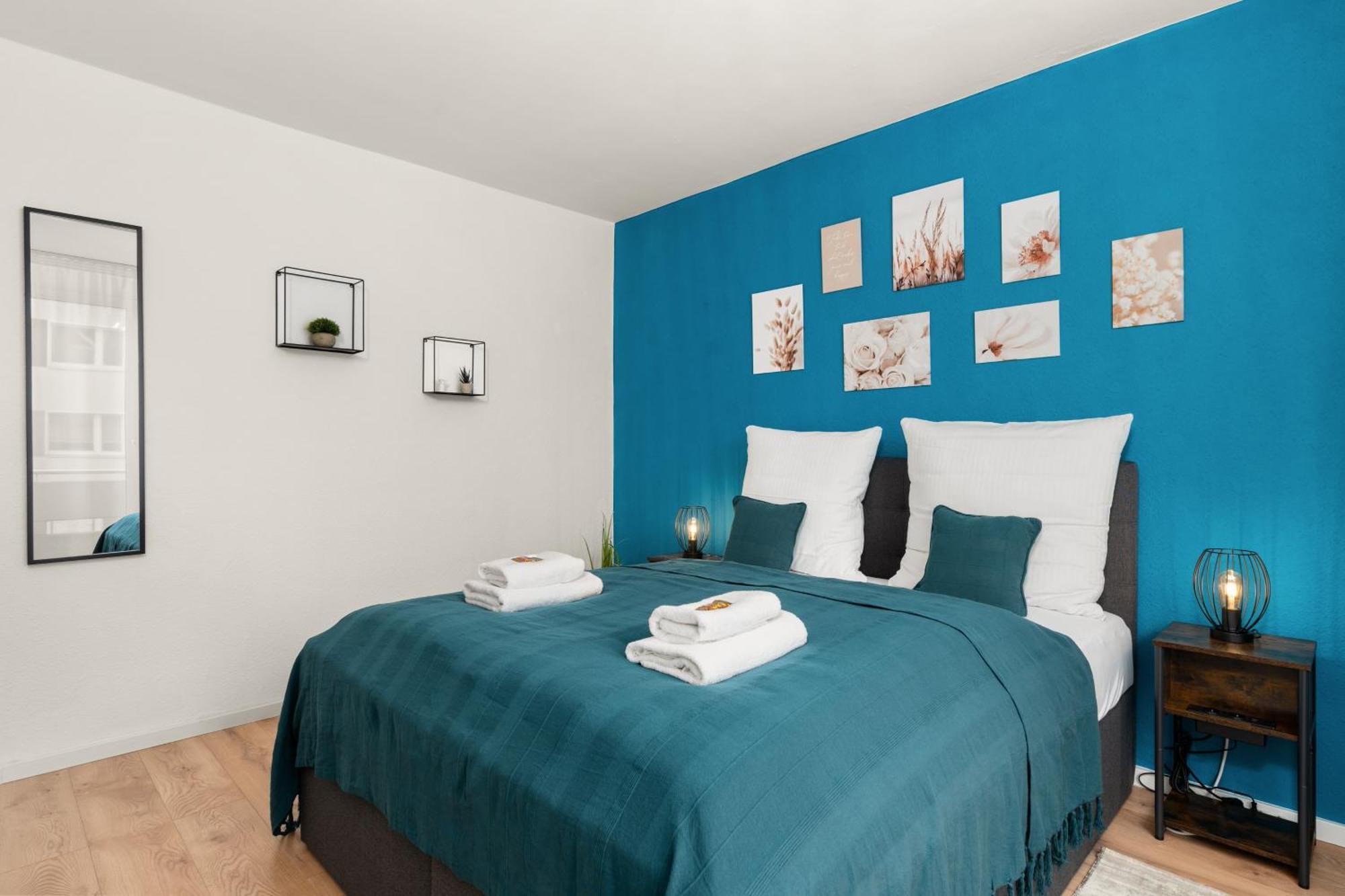 Free Living - City Design Apartments, Zentrum, Outlet, Balkon, Kueche ウォルフスブルク エクステリア 写真