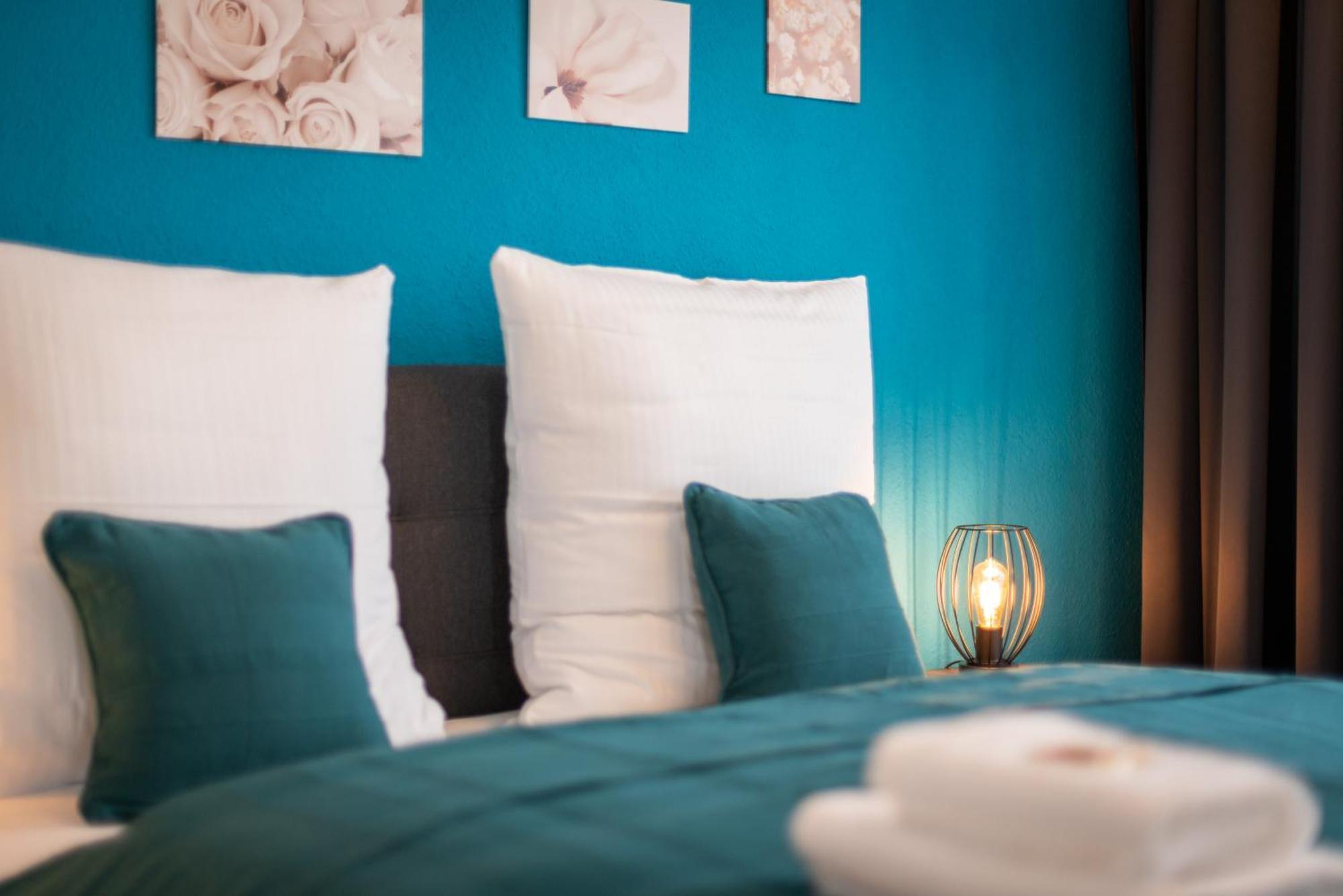Free Living - City Design Apartments, Zentrum, Outlet, Balkon, Kueche ウォルフスブルク エクステリア 写真