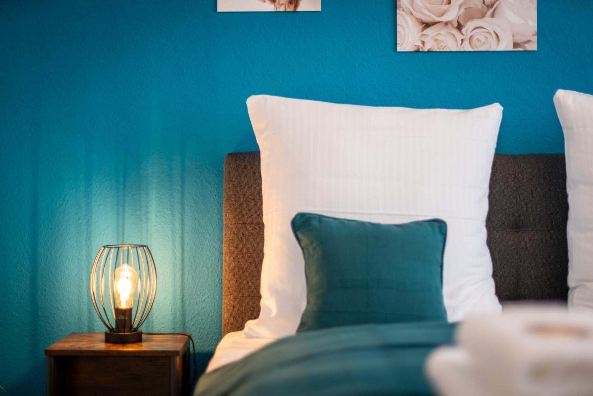 Free Living - City Design Apartments, Zentrum, Outlet, Balkon, Kueche ウォルフスブルク エクステリア 写真