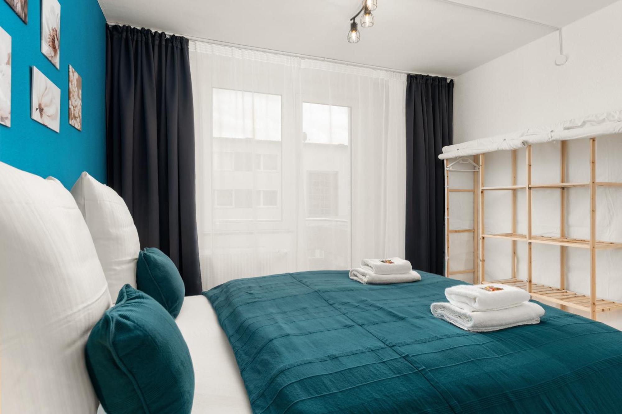 Free Living - City Design Apartments, Zentrum, Outlet, Balkon, Kueche ウォルフスブルク エクステリア 写真