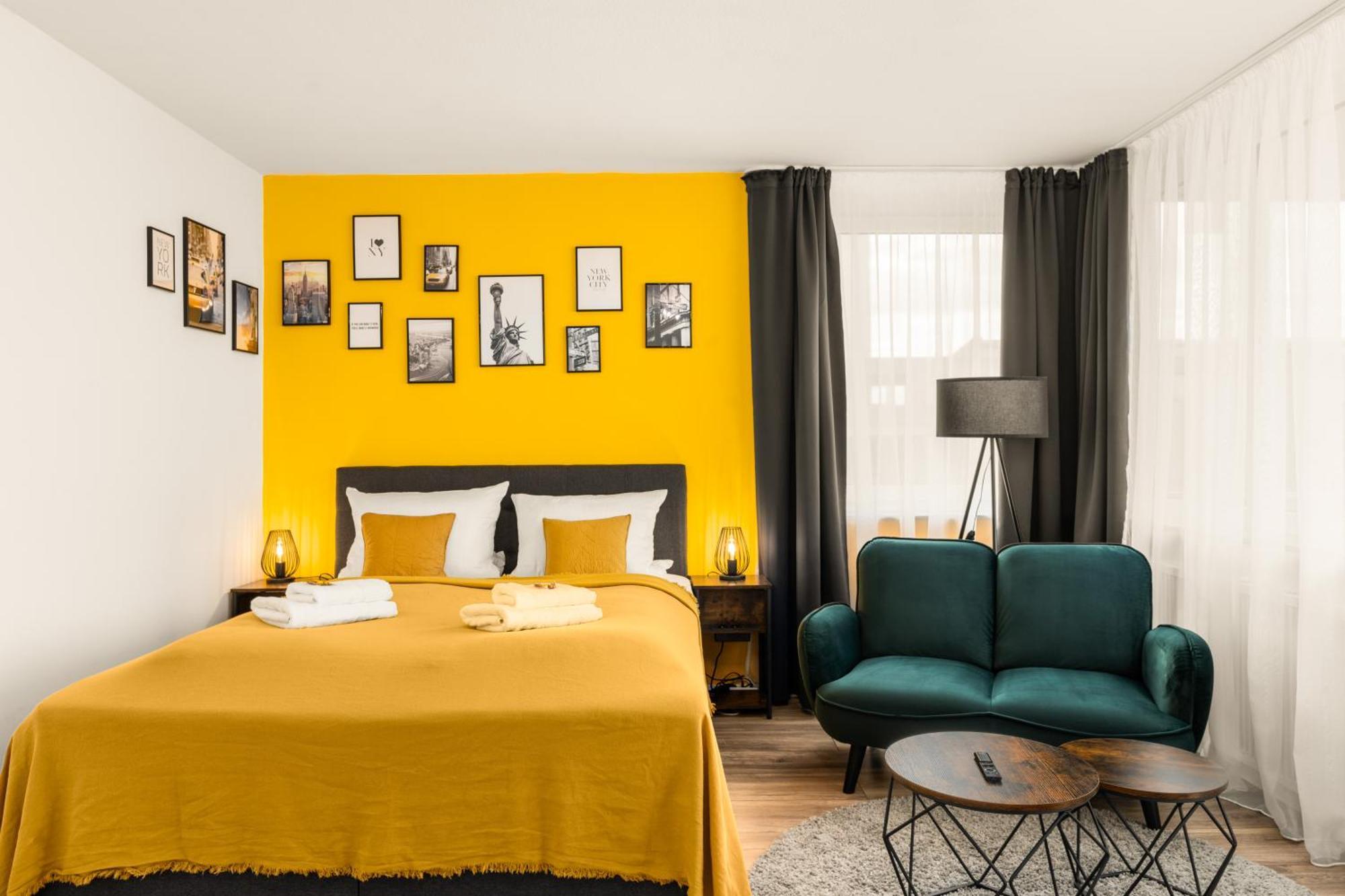 Free Living - City Design Apartments, Zentrum, Outlet, Balkon, Kueche ウォルフスブルク エクステリア 写真