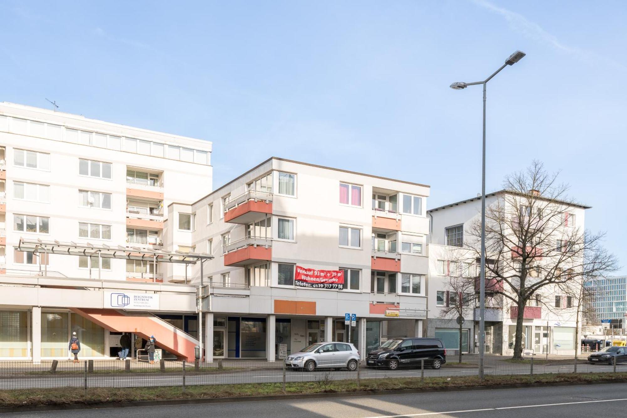 Free Living - City Design Apartments, Zentrum, Outlet, Balkon, Kueche ウォルフスブルク エクステリア 写真