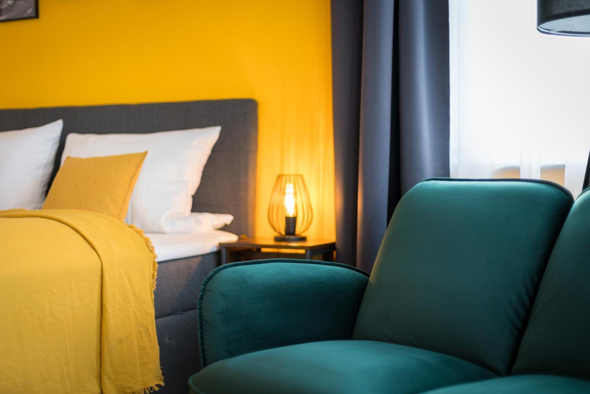 Free Living - City Design Apartments, Zentrum, Outlet, Balkon, Kueche ウォルフスブルク エクステリア 写真