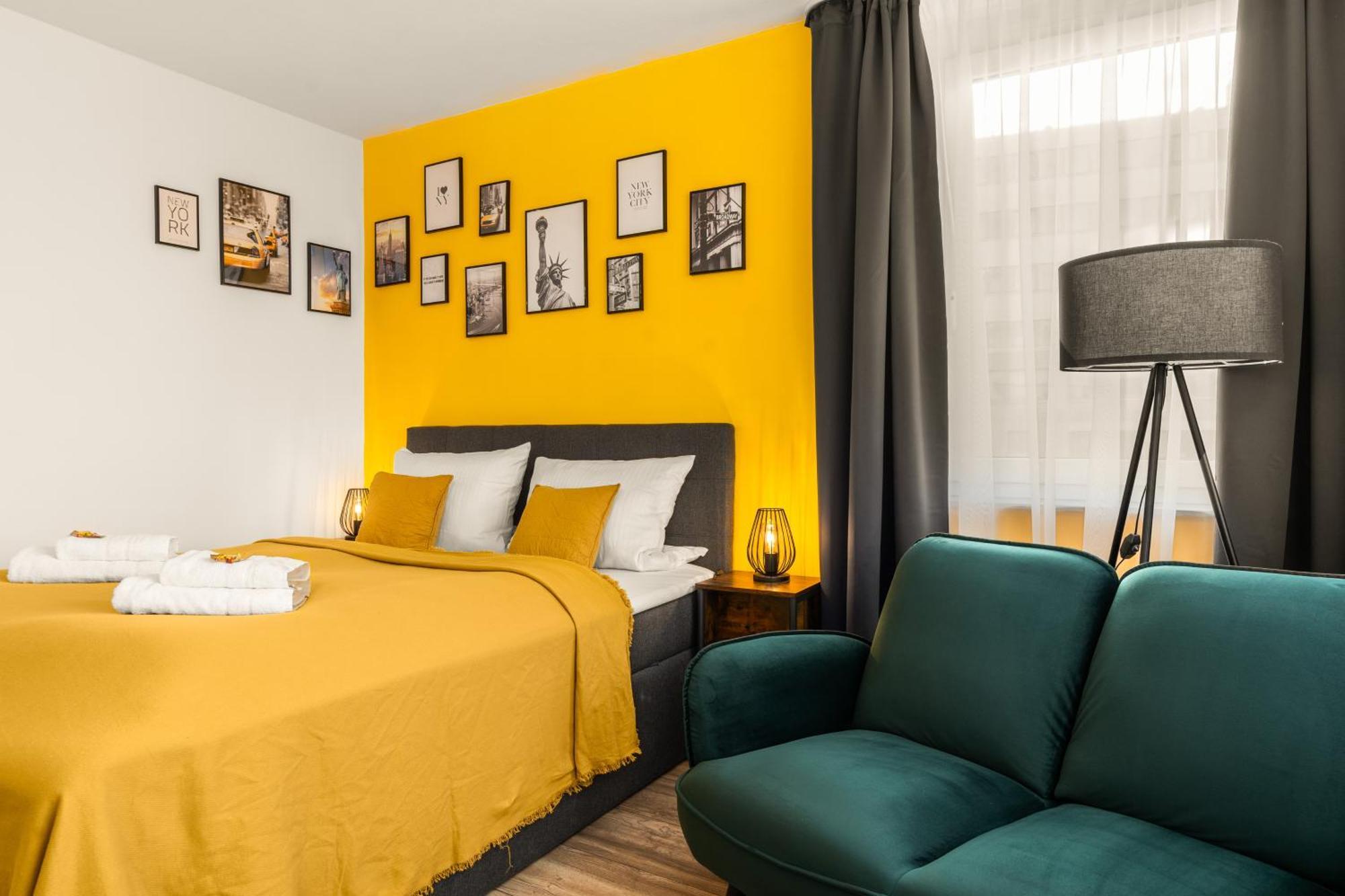 Free Living - City Design Apartments, Zentrum, Outlet, Balkon, Kueche ウォルフスブルク エクステリア 写真